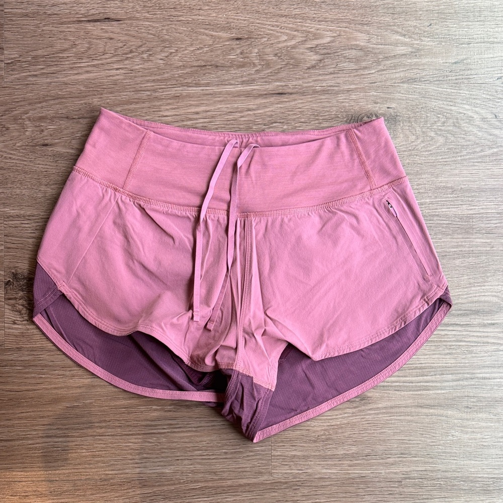 Outdoor Voices Mauve Athletic Shorts